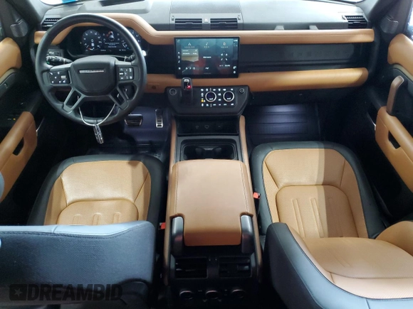 2023 Land Rover Defender X с VIN SALEX7EU8P2140939, выставлен на аукционе Copart как лот 55811195 с пробегом 33 446 миль миль и Списание • Salvage title. История ставок и продаж доступна на DreamBid. Изображение 8.