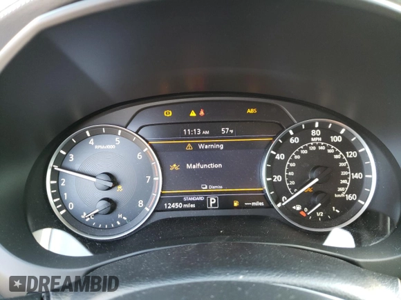 2019 Infiniti QX50 LUXE with VIN 3PCAJ5M15KF147372, listed as a Copart auction lot 37778563 with 12,450 mi miles. Bid and sale history available at carsss.com. Image 9.