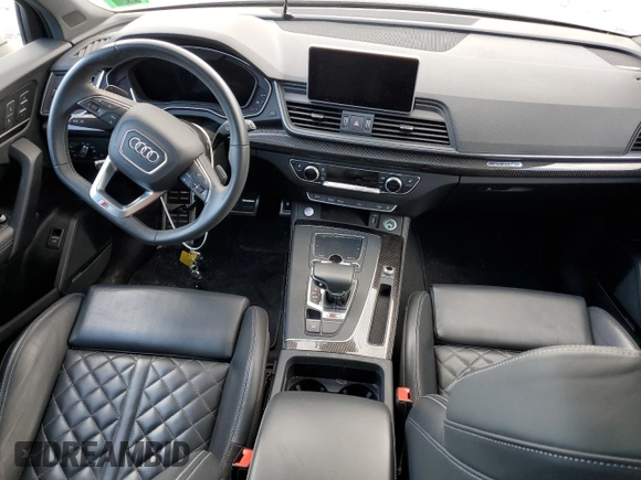 2018 Audi SQ5 Premium Plus with VIN WA1A4AFY2J2217531, listed as a Copart auction lot 50592824 with 44,219 mi miles and Salvage Title. Bid and sale history available at DreamBid. Image 8.