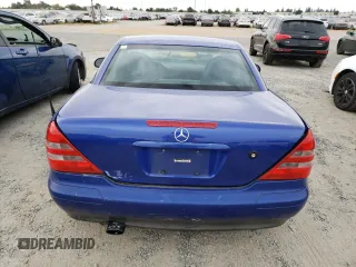 1998 Mercedes-Benz SLK-Class with VIN WDBKK47F9WF079564, listed as a Copart auction lot 71497654 with 226,380 mi miles and Salvage Title. Bid and sale history available at carsss.com. Image 6.