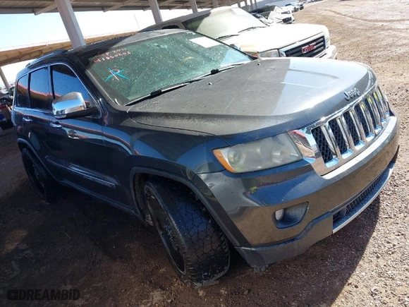 2011 Jeep Grand Cherokee Overland with VIN 1J4RR6GT1BC541506, listed as a IAAI auction lot 41850203 with 177,287 mi miles. Bid and sale history available at carsss.com. Image 1.