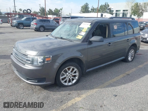 2016 Ford Flex SE with VIN 2FMGK5B87GBA01966, listed as a IAAI auction lot 41687761 with 95,728 mi miles. Bid and sale history available at carsss.com. Image 17.