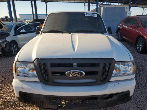 2009 Ford Ranger XLT with VIN 1FTYR44E99PA09225, listed as a Copart auction lot 45903435 with 176,103 mi miles and Salvage Title. Bid and sale history available at carsss.com. Image 5.