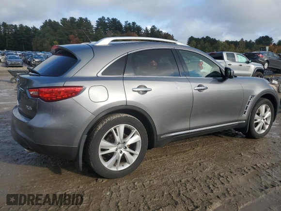2012 Infiniti FX35 with VIN JN8AS1MW8CM150622, listed as a Copart auction lot 74942794 with 147,021 mi miles and Clean Title. Bid and sale history available at carsss.com. Image 3.