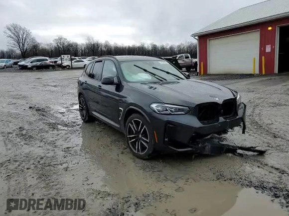 2022 BMW X3 M z VIN 5YM13EC05N9K07773, wystawiony jako Copart lot #37637963 z przebiegiem Nie podano mil oraz . Historia ofert i sprzedaży dostępna na DreamBid. Obrazek 12.