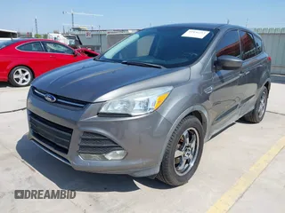 2014 Ford Escape SE with VIN 1FMCU0GX8EUD57801, listed as a IAAI auction lot 41856252 with 136,980 mi miles. Bid and sale history available at carsss.com. Image 19.
