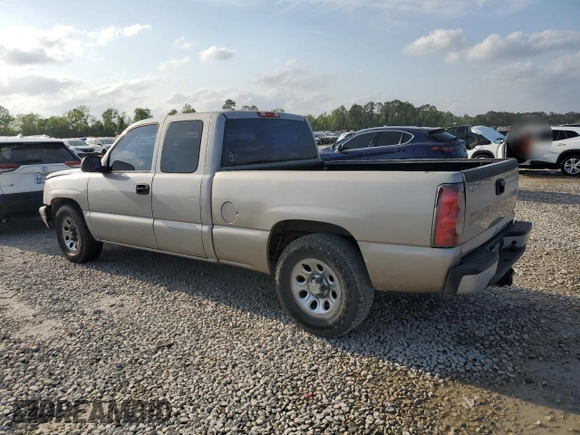 2006 Chevrolet Silverado 1500 Work Truck with VIN 1GCEC19X06Z285032, listed as a Copart auction lot 51234855 with 197,369 mi miles and Salvage Title. Bid and sale history available at carsss.com. Image 2.
