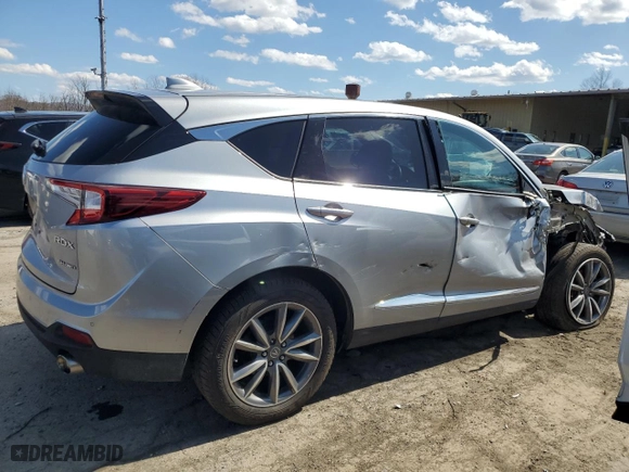 2019 Acura RDX w/Technology Pkg with VIN 5J8TC2H5XKL009453, listed as a Copart auction lot 50407725 with 50,702 mi miles and Salvage Title. Bid and sale history available at carsss.com. Image 3.