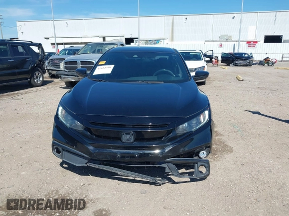2019 Honda Civic Sedan Sport with VIN 19XFC2F80KE049879, listed as a IAAI auction lot 41652399 with 75,462 mi miles. Bid and sale history available at carsss.com. Image 12.