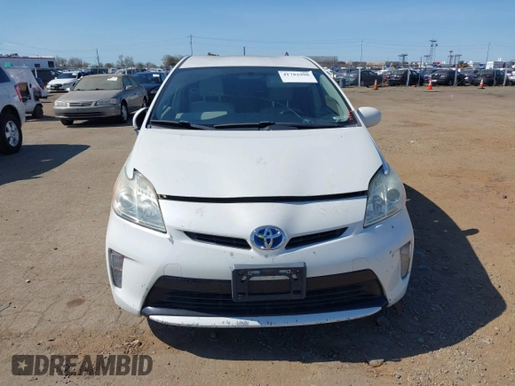 2014 Toyota Prius Four with VIN JTDKN3DU8E1737165, listed as a IAAI auction lot 41781998 with 175,585 mi miles and . Bid and sale history available at carsss.com. Image 12.