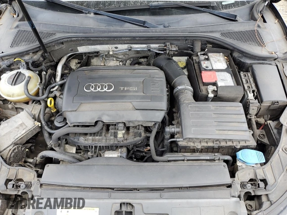 2015 Audi A3 Premium Plus with VIN WAUCCGFFXF1004887, listed as a Copart auction lot 56166895 with 140,022 mi miles and Salvage title. Bid and sale history available at DreamBid. Image 11.
