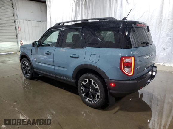 2022 Ford Bronco Sport Outer Banks with VIN 3FMCR9C65NRD60116, listed as a Copart auction lot 60133745 with 67,125 mi miles and Clean title. Bid and sale history available at DreamBid. Image 2.