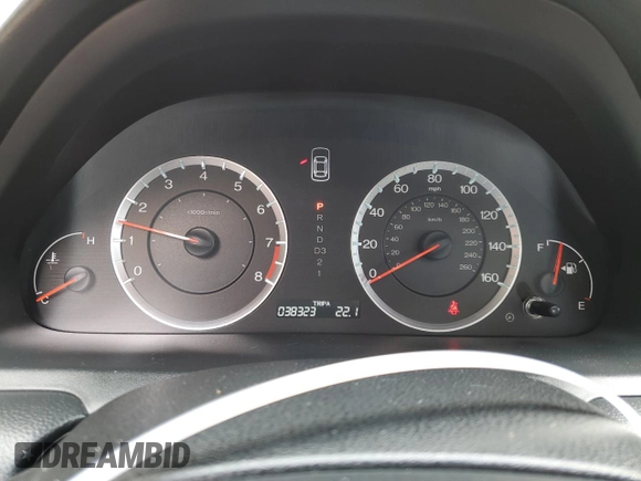 2008 Honda Accord EX-L z VIN 1HGCS12878A019765, wystawiony jako Copart lot #57527315 z przebiegiem 38 323 mil mil oraz Szkoda całkowita • Salvage title. Historia ofert i sprzedaży dostępna na DreamBid. Obrazek 9.