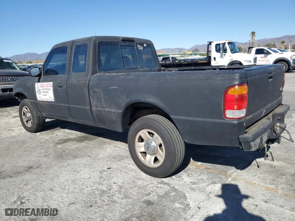1997 Ford Ranger XL with VIN 1FTCR14A8VPB19246, listed as a Copart auction lot 79949354 with 153,116 mi miles and Salvage Title. Bid and sale history available at carsss.com. Image 2.