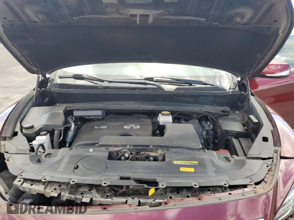 2019 Infiniti QX60 Luxe with VIN 5N1DL0MN3KC507048, listed as a Copart auction lot 47633885 with 20,743 mi miles and Salvage Title. Bid and sale history available at DreamBid. Image 12.