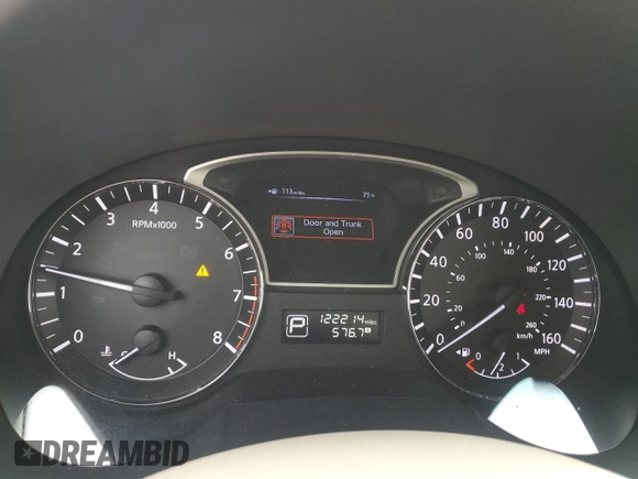 2013 Nissan Altima SV z VIN 1N4BL3AP4DC157537, wystawiony jako Copart lot #53900475 z przebiegiem 122 214 mil mil oraz Szkoda całkowita • Salvage title. Historia ofert i sprzedaży dostępna na DreamBid. Obrazek 9.