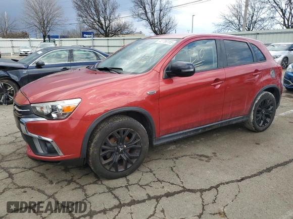 2018 Mitsubishi Outlander Sport ES 2.0 with VIN JA4AP3AU0JZ031825, listed as a Copart auction lot 42786155 with 119,677 mi miles and Salvage Title. Bid and sale history available at carsss.com. Image 1.