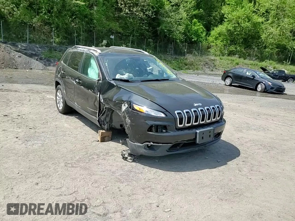 2016 Jeep Cherokee Latitude with VIN 1C4PJMCB8GW299843, listed as a Copart auction lot 56159075 with 76,159 mi miles and Salvage title. Bid and sale history available at DreamBid. Image 13.