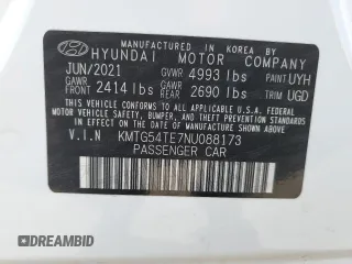 2022 Genesis G70 3.3T с VIN KMTG54TE7NU088173, выставлен на аукционе Copart как лот 52616255 с пробегом 24 372 миль миль и Списание • Salvage title. История ставок и продаж доступна на DreamBid. Изображение 13.