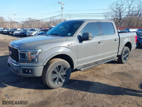 2020 Ford F-150 XL with VIN 1FTEW1E57LFC74179, listed as a IAAI auction lot 41640655 with 37,559 mi miles. Bid and sale history available at carsss.com. Image 19.
