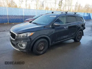 2016 Kia Sorento EX with VIN 5XYPHDA53GG161746, listed as a Copart auction lot 50689665 with 164,157 mi miles and Salvage Title. Bid and sale history available at carsss.com. Image 1.