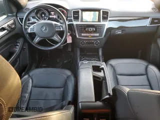 2014 Mercedes-Benz M 350 with VIN 4JGDA2EB4EA424086, listed as a Copart auction lot 48661845 with 131,818 mi miles and Salvage Title. Bid and sale history available at DreamBid. Image 8.