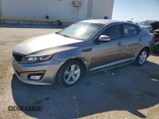 2015 Kia Optima LX with VIN 5XXGM4A73FG440923, listed as a Copart auction lot 54070525 with 0 mi miles and Clean Title. Bid and sale history available at carsss.com. Image 1.