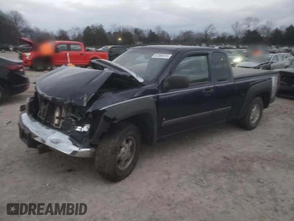 2008 Chevrolet Colorado LS with VIN 1GCCS19E288115076, listed as a Copart auction lot 87886915 with 139,974 mi miles and Clean Title. Bid and sale history available at carsss.com. Image 1.
