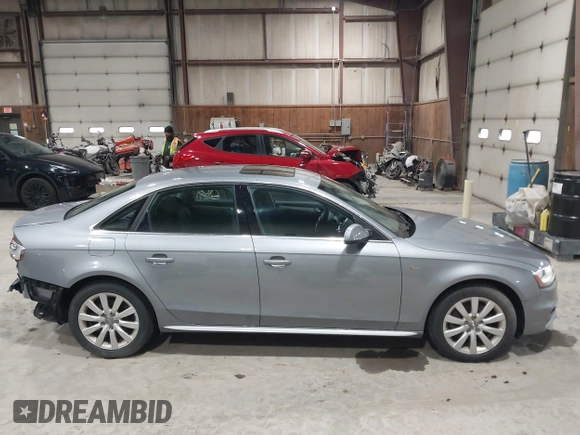 2015 Audi A4 Premium with VIN WAUBFAFL4FN013471, listed as a IAAI auction lot 41954916 with 81,819 mi miles. Bid and sale history available at carsss.com. Image 13.
