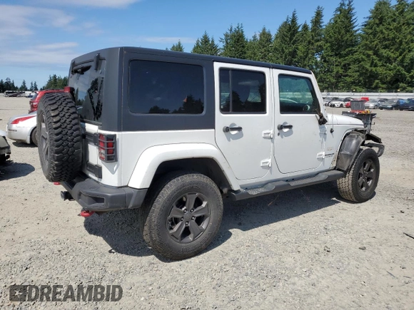 2014 Jeep Wrangler Unlimited Sahara z VIN 1C4BJWEG8EL188271, wystawiony jako Copart lot #59972535 z przebiegiem 130 314 mil mil oraz Szkoda całkowita • Salvage title. Historia ofert i sprzedaży dostępna na DreamBid. Obrazek 3.