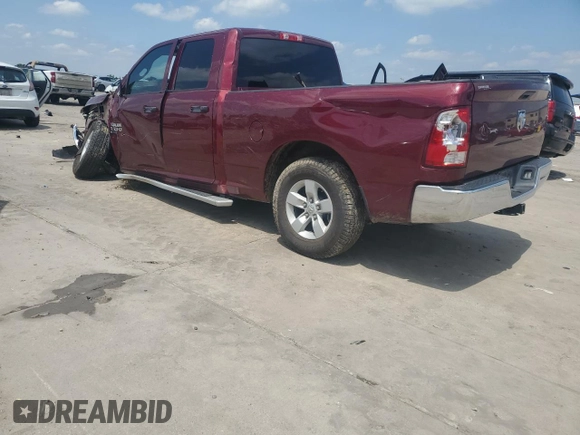 2019 Ram 1500 Tradesman z VIN 1C6RR6FTXKS723855, wystawiony jako Copart lot #55828485 z przebiegiem Nie podano mil oraz Szkoda całkowita • Salvage title. Historia ofert i sprzedaży dostępna na DreamBid. Obrazek 2.