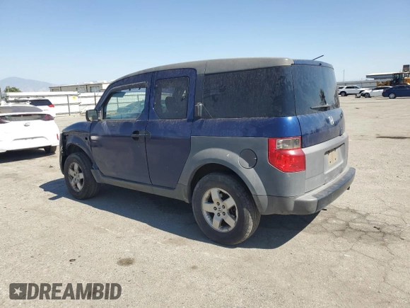 2003 Honda Element EX with VIN 5J6YH28543L051330, listed as a Copart auction lot 63259075 with 270,780 mi miles and Clean title. Bid and sale history available at DreamBid. Image 2.