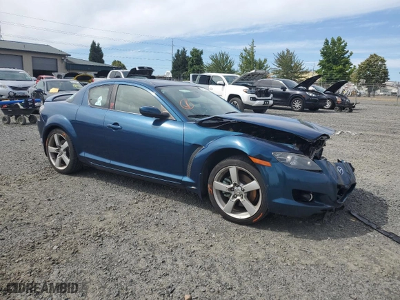 2007 Mazda RX-8 Touring with VIN JM1FE173170209145, listed as a Copart auction lot 67613734 with 100,896 mi miles and Salvage Title. Bid and sale history available at carsss.com. Image 4.