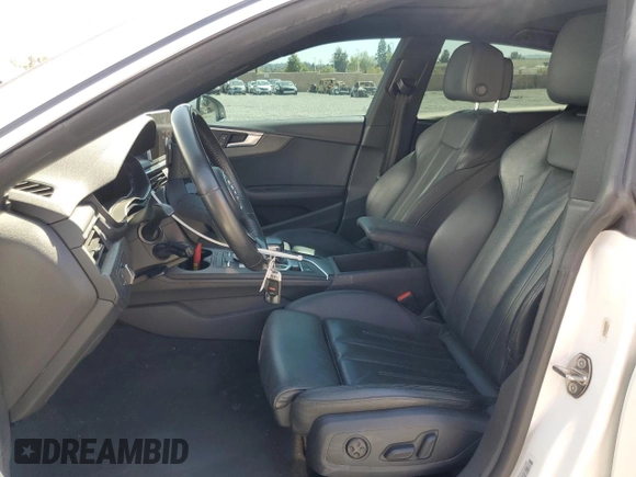 2018 Audi A5 Sportback Premium Plus with VIN WAUENCF54JA008249, listed as a Copart auction lot 52635355 with 138,584 mi miles and Salvage Title. Bid and sale history available at DreamBid. Image 7.