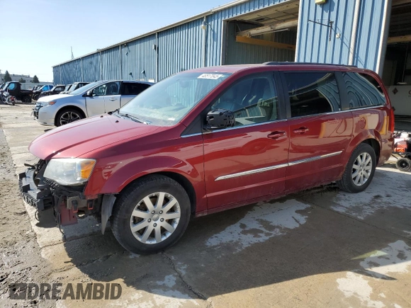 2013 Chrysler Town & Country Touring with VIN 2C4RC1BG4DR558699, listed as a Copart auction lot 48517045 with 207,351 mi miles and Salvage Title. Bid and sale history available at carsss.com. Image 1.