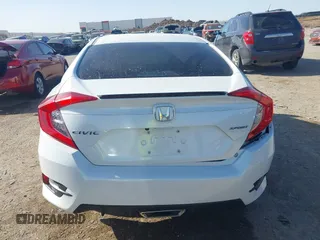 2020 Honda Civic Sedan Sport with VIN 19XFC2F8XLE016325, listed as a IAAI auction lot 41851007 with 68,310 mi miles. Bid and sale history available at carsss.com. Image 16.