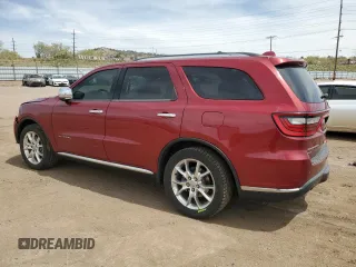 2014 Dodge Durango Citadel с VIN 1C4SDJET6EC267509, выставлен на аукционе Copart как лот 54448305 с пробегом 147 616 миль миль и Списание • Salvage title. История ставок и продаж доступна на DreamBid. Изображение 2.