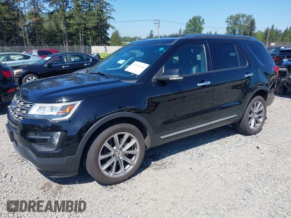 2016 Ford Explorer Limited with VIN 1FM5K8F88GGA18626, listed as a IAAI auction lot 42164344 with 164,197 mi miles. Bid and sale history available at carsss.com. Image 2.