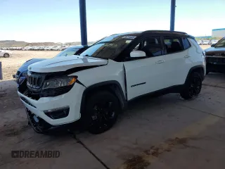 2018 Jeep Compass Latitude с VIN 3C4NJDBB9JT433152, выставлен на аукционе Copart как лот 58214435 с пробегом 59 669 миль миль и Списание • Salvage title. История ставок и продаж доступна на DreamBid. Изображение 1.