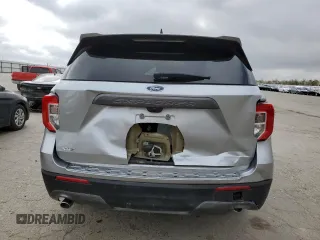 2024 Ford Explorer XLT with VIN 1FMSK7DHXRGA32630, listed as a Copart auction lot 45739405 with 885 mi miles and Salvage Title. Bid and sale history available at carsss.com. Image 6.