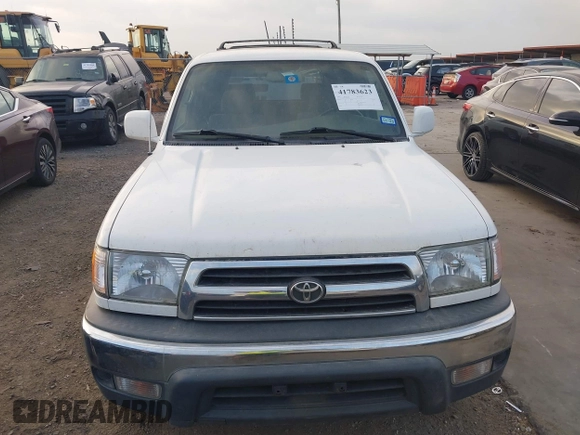 1999 Toyota 4Runner SR5 with VIN JT3GN86R5X0098655, listed as a IAAI auction lot 41783623 with 238,768 mi miles and . Bid and sale history available at DreamBid. Image 6.