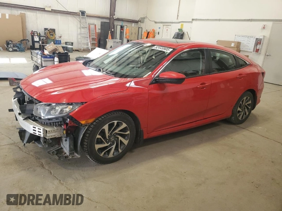 2017 Honda Civic EX with VIN 2HGFC2F85HH007271, listed as a Copart auction lot 52449905 with 139,706 mi miles and Salvage Title. Bid and sale history available at DreamBid. Image 1.