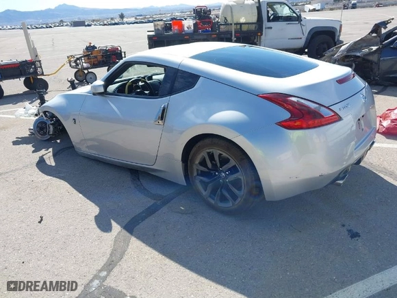 2020 Nissan 370Z Coupe Sport Touring with VIN JN1AZ4EH4LM820016, listed as a IAAI auction lot 41566930 with 1 miles. Bid and sale history available at carsss.com. Image 3.