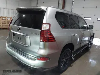 2021 Lexus GX with VIN JTJAM7BX5M5282671, listed as a IAAI auction lot 41363386 with 45,542 mi miles. Bid and sale history available at carsss.com. Image 4.