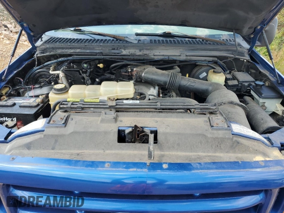 2001 Ford F-350 XL with VIN 1FTSX31S11ED02424, listed as a Copart auction lot 75172884 with 167,592 mi miles and Salvage Title. Bid and sale history available at DreamBid. Image 11.