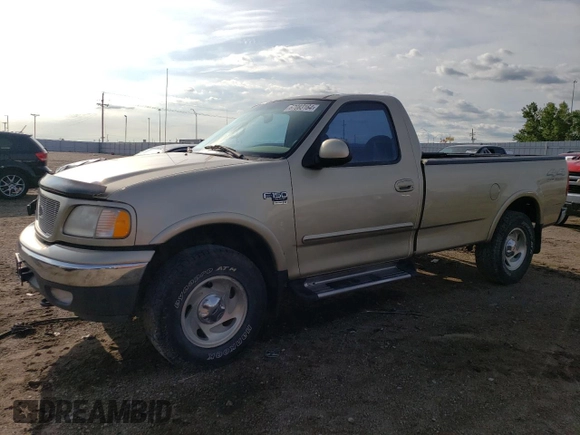 2000 Ford F-150 XL with VIN 1FTRF18L9YKA95457, listed as a Copart auction lot 67083164 with 97,988 mi miles and Salvage title. Bid and sale history available at DreamBid. Image 1.