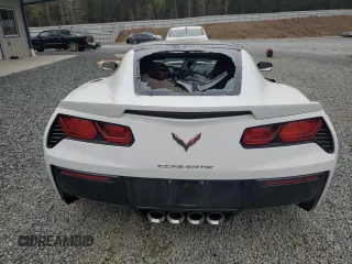2015 Chevrolet Corvette 2LT with VIN 1G1YD2D71F5114443, listed as a Copart auction lot 50957345 with 87,930 mi miles and Salvage Title. Bid and sale history available at carsss.com. Image 6.