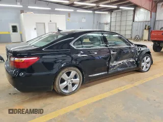 2011 Lexus LS 460 with VIN JTHBL5EF8B5106422, listed as a Copart auction lot 52498925 with 119,072 mi miles and Salvage title. Bid and sale history available at DreamBid. Image 3.