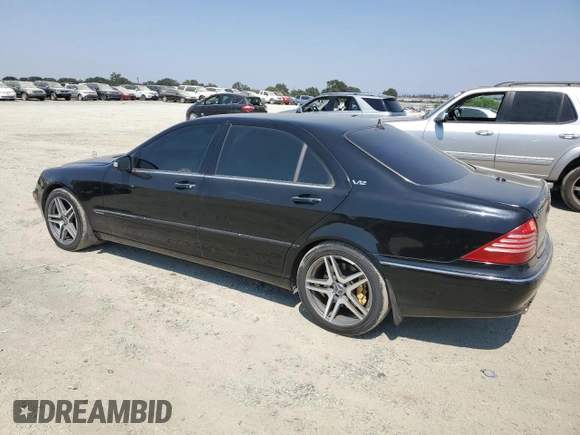 2006 Mercedes-Benz S with VIN WDBNG76J26A466072, listed as a Copart auction lot 64801735 with 83,943 mi miles and Clean title. Bid and sale history available at DreamBid. Image 2.