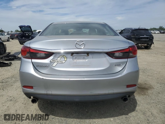 2017 Mazda Mazda6 Touring with VIN JM1GL1V53H1103788, listed as a Copart auction lot 51845125 with 52,939 mi miles and Salvage Title. Bid and sale history available at carsss.com. Image 6.
